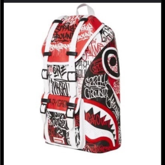 New! Sprayground Authentic Unisex MYSTERIOUS MASTERMIND BACKPACK
